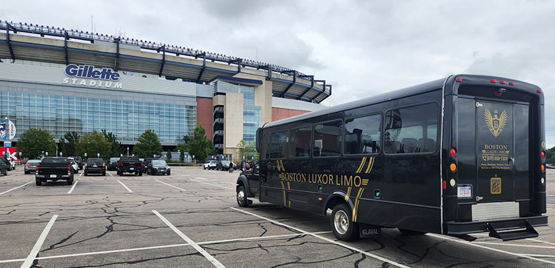 Book a charter bus to Gillette Stadium