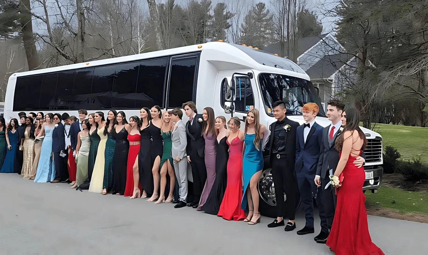 Large Group Prom Night